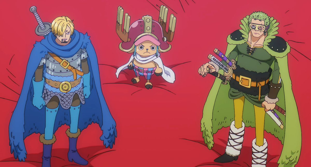 KingOfLighting's tweet photo. the new mid trio if Loki and Ragnir join the crew #ONEPIECE https://t.co/TUmotVsiMy