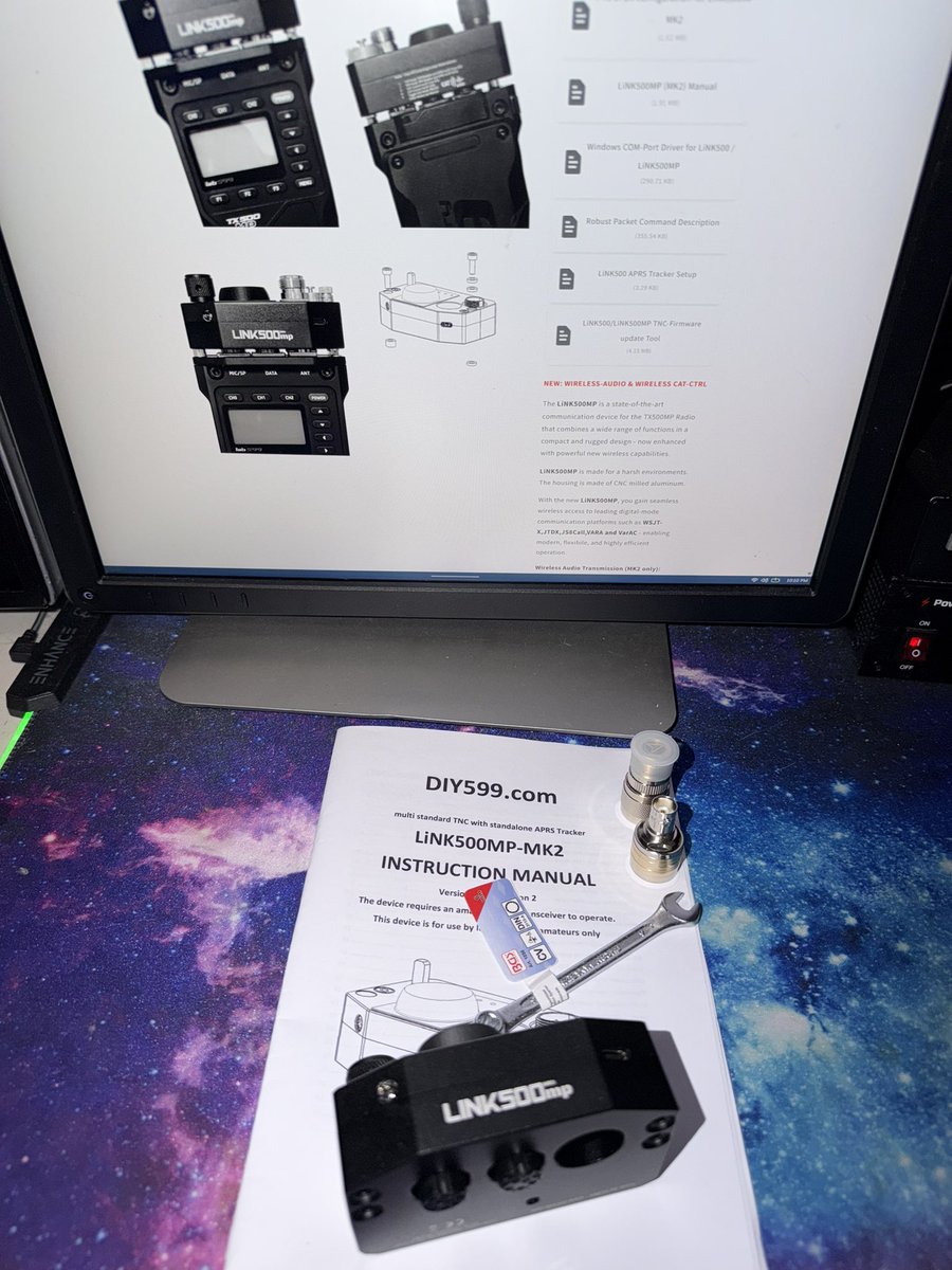 K4KHOMetroATL's tweet photo. That Just Happened!! @dl4ka always delivers not only with customer service and super fast shipping to the US, the Quality of this product is phenomenal! There is now a New Wireless HF Transceiver on the market! #lab599 #TX500MP !! #link500MPMKII NOT just the Ic705 anymore!! https://t.co/D8GgFj14sD