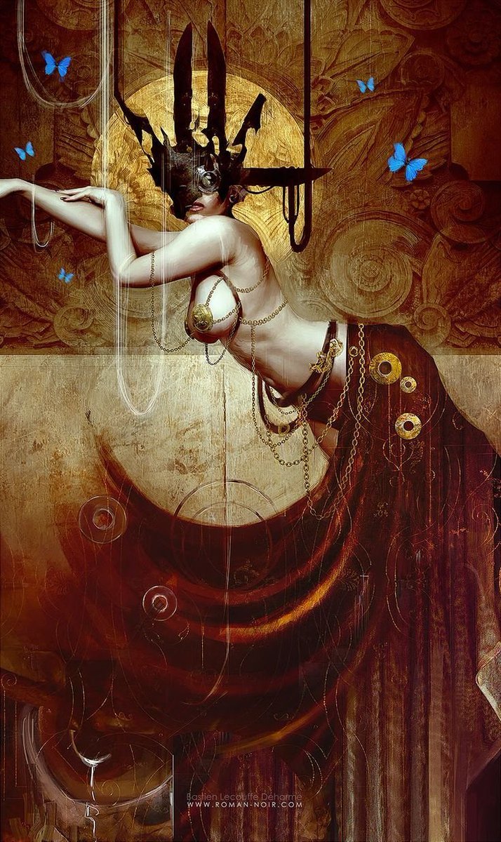 DungeonNoir's tweet photo. The Hunt by Bastien Lecouffe Deharme https://t.co/nNNk2Exds1