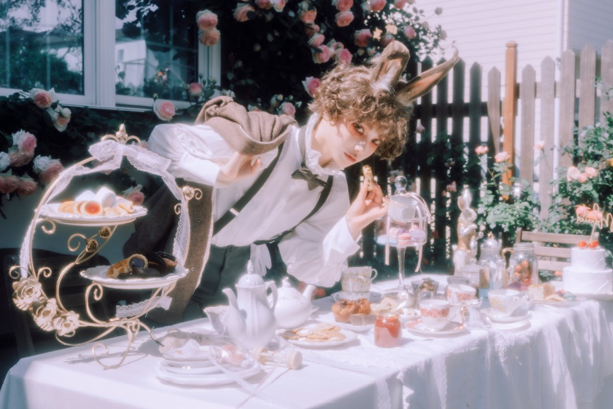 peko_ekubo's tweet photo. March Hare☕️🫖 https://t.co/3uD6kAwOp2
