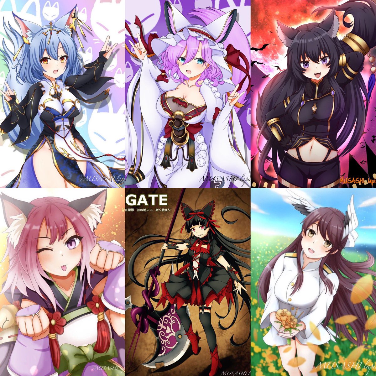 MUSASHI🐾Kemono Illustrator🐾Commission Open tweet media