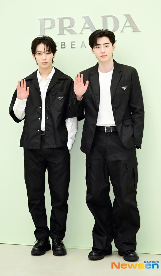 SUNOO and SUNGHOON for Prada Beauty