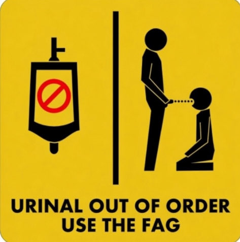 HumiliationDail's tweet photo. Urinal out of order,
Good. Your throat is now the toilet.

On your knees, mouth wide, tongue out like a real urinal. 

Every Alpha will unload thick, yellow morning piss straight down your throat. Remember to swallow every drop. https://t.co/Qizs4eDVdQ