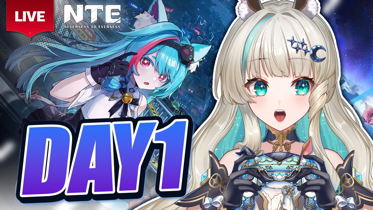 LucenePLG's tweet image. 🔴เกมใหม่ Open World แบบ Day 1 [ Neverness to Everness ]🔴
🍗29 April 2026🍗
✨10:00 [GMT+7]✨
🌜Waiting Room &amp;gt;&amp;gt; youtube.com/live/54aaQIWyj… 🌜
#PLG #PolygonProject #Vtuberth #Lucene #Mona #Lunelive #NTE