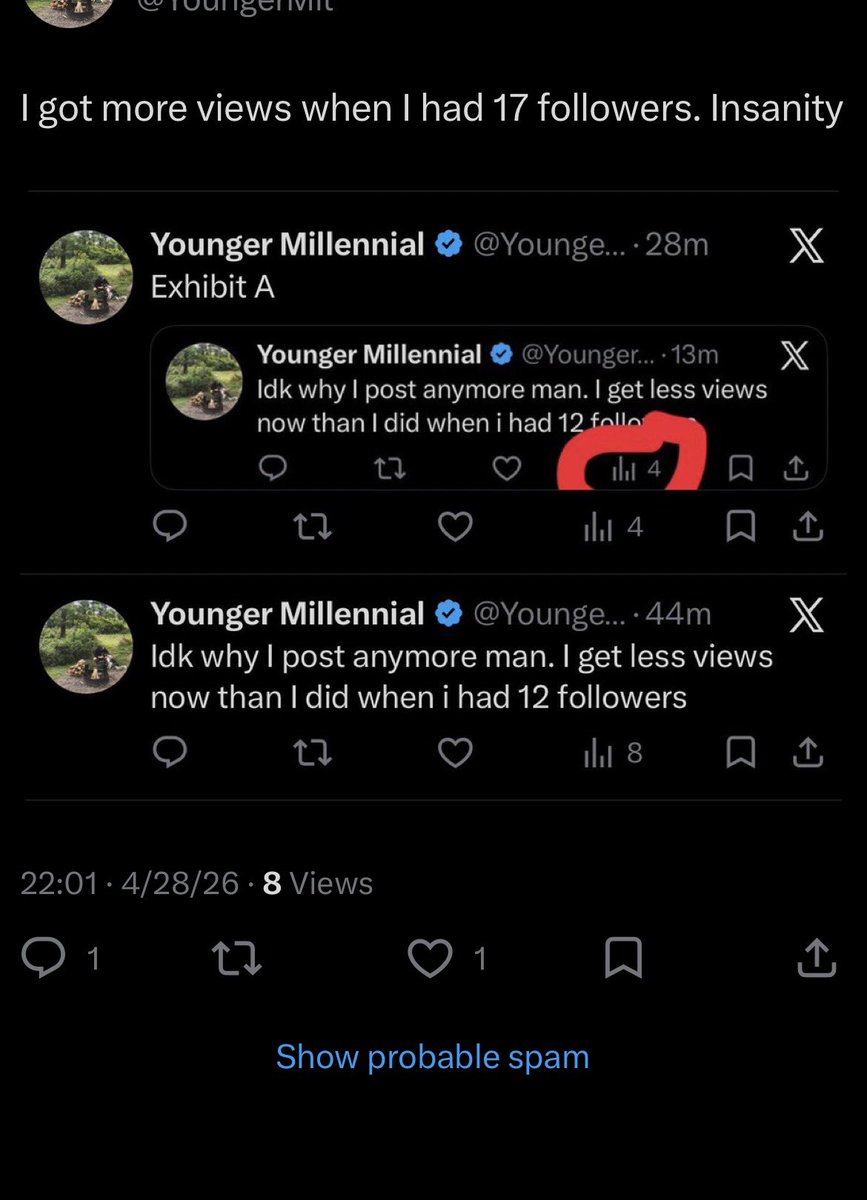 Younger Millennial tweet media