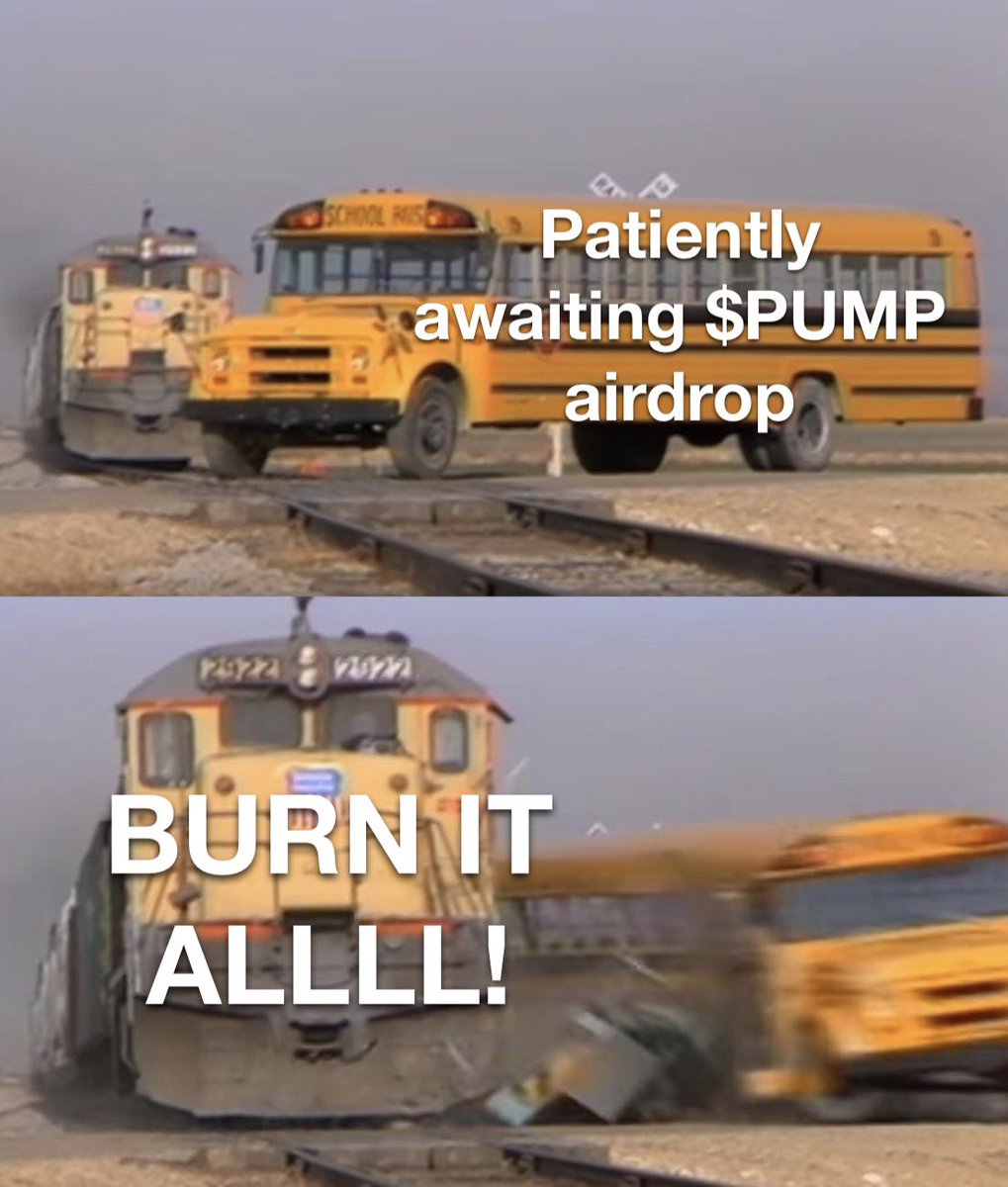 😂😂😂 $PUMP GIVES NO F*CKS