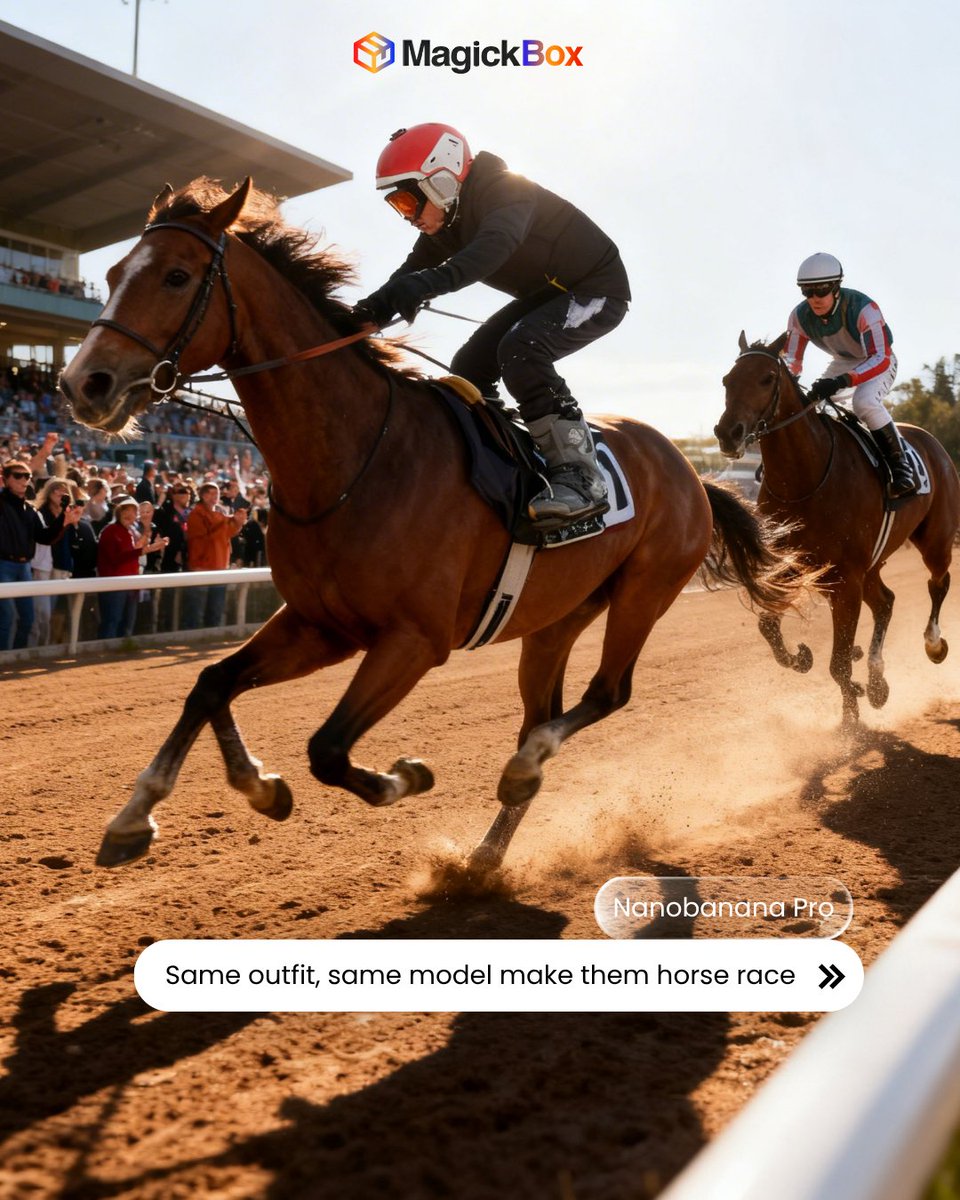 MagickBoxAI's tweet photo. 1 image can turn into 20, and it won’t take weeks. 

With multiple Image and video AI models in one place, your creative flow is much simpler in https://t.co/tkvFOBZADx.

#ai #sports #pose #bulk https://t.co/JXxW7vLepq