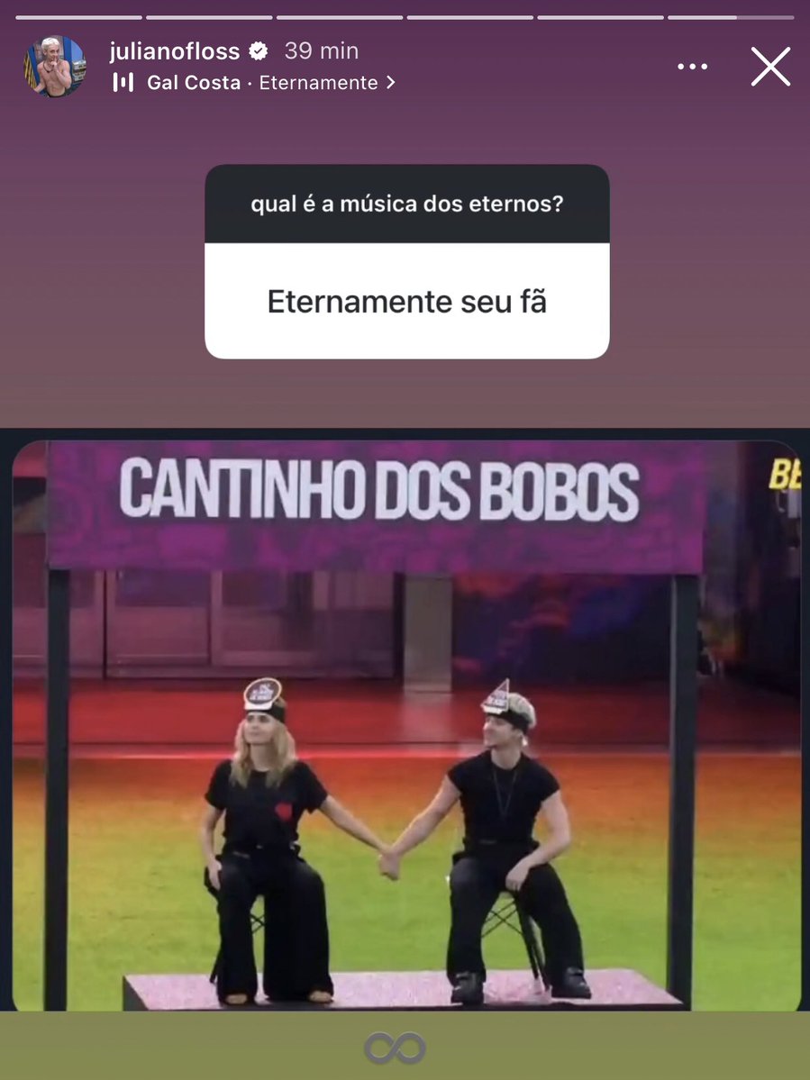 quando vc tá numa competição de quem é mais fã da ana paula mas seu oponente é o juliano
