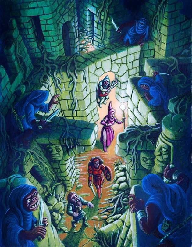 「Dungeon Crawl by Stefan Poag」|Benのイラスト