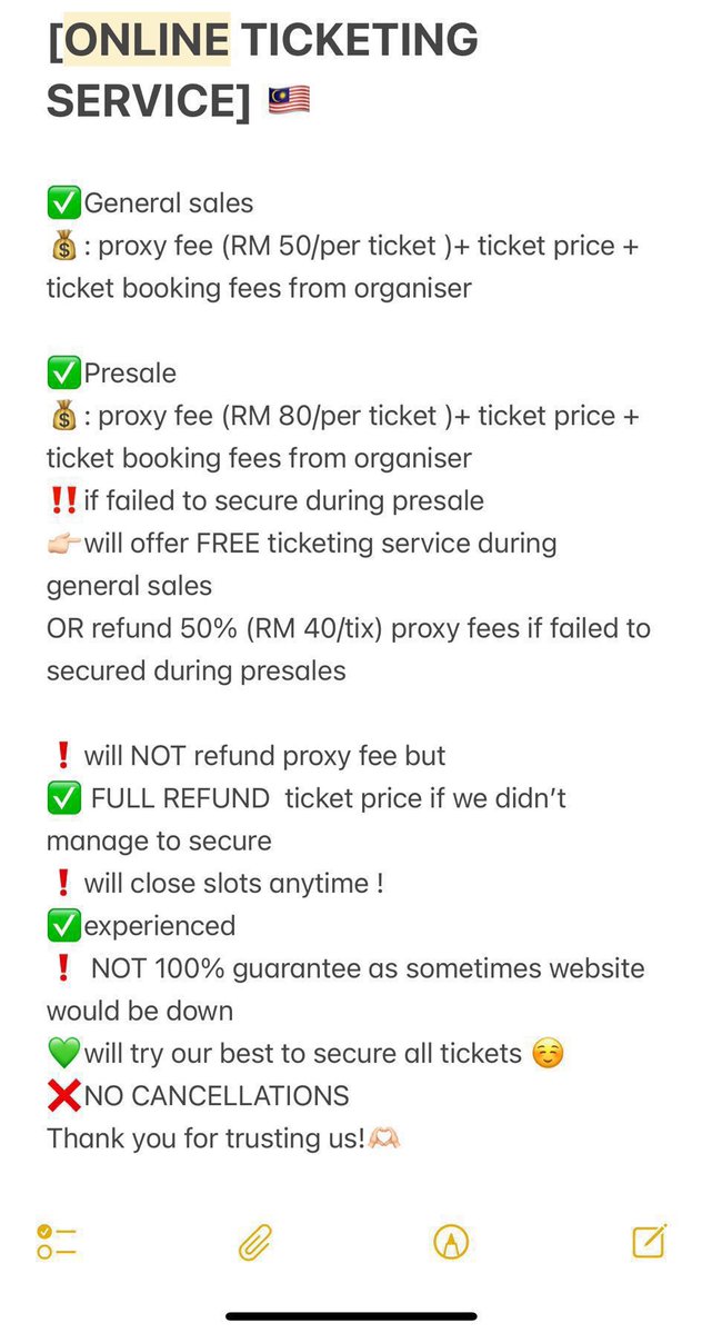 XIANYU /FANSIGN APPLICATION/TICKETING SERVICE tweet media