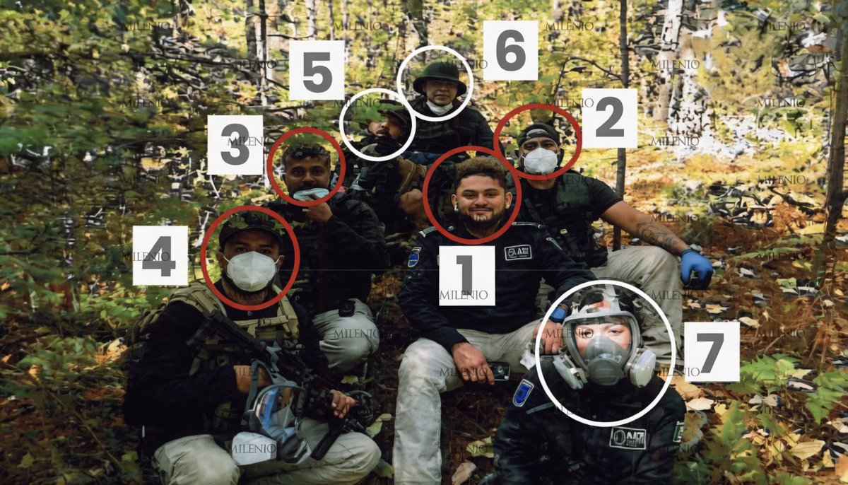 internatio56662's tweet image. Muestra @Milenio fotos de agentes de la #CIA 

Los agentes de la CIA que fallecieron en Chihuahua sí portaban armas de fuego y uniforme de la Fiscalía General del Estado (FGE), de acuerdo con una fotografía en poder de MILENIO, en la cual se les observa junto con personal