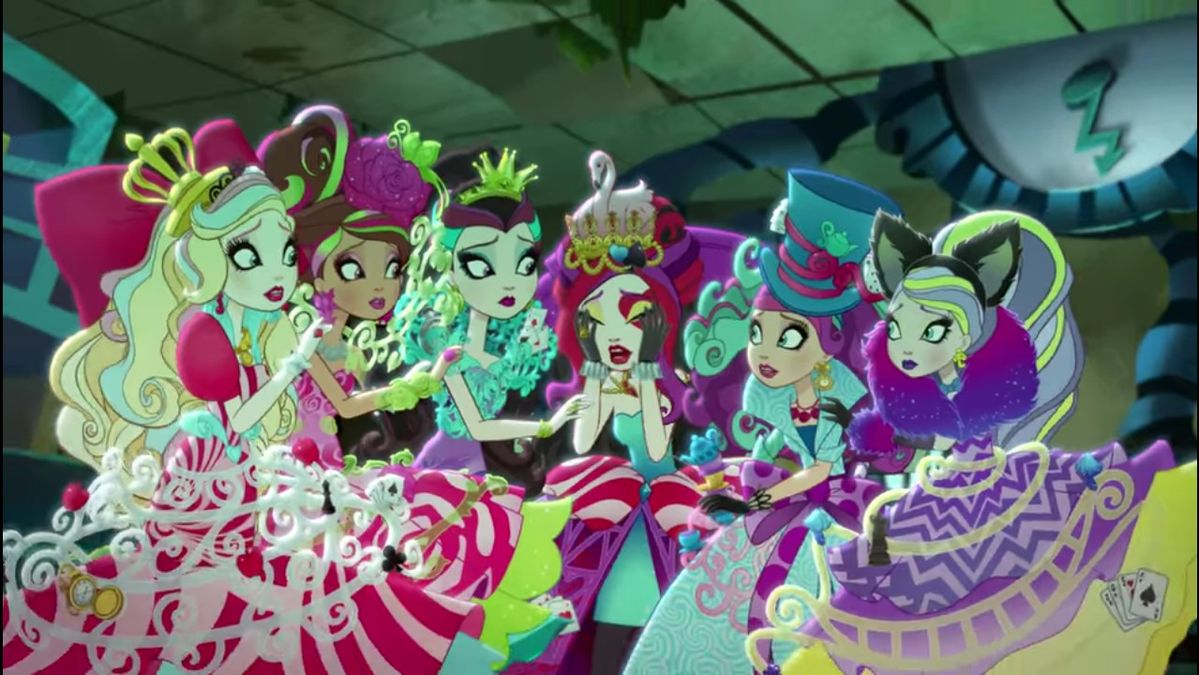 please do not bring ever after high up around me