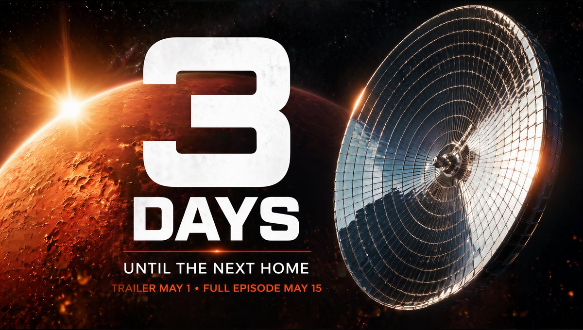 scienshell's tweet photo. We’re not just exploring Mars anymore. We’re engineering it.  First look at Engineering Mars : The Next Home drops in 2 days.  Trailer • May 1  | Full episode • May 15
@elonmusk
https://t.co/GbM9SCbMGi
#EngineeringMars #TheNextHome #NASA #Mars #SpaceX #Terraforming #SciFi https://t.co/O0onl5W2Yt