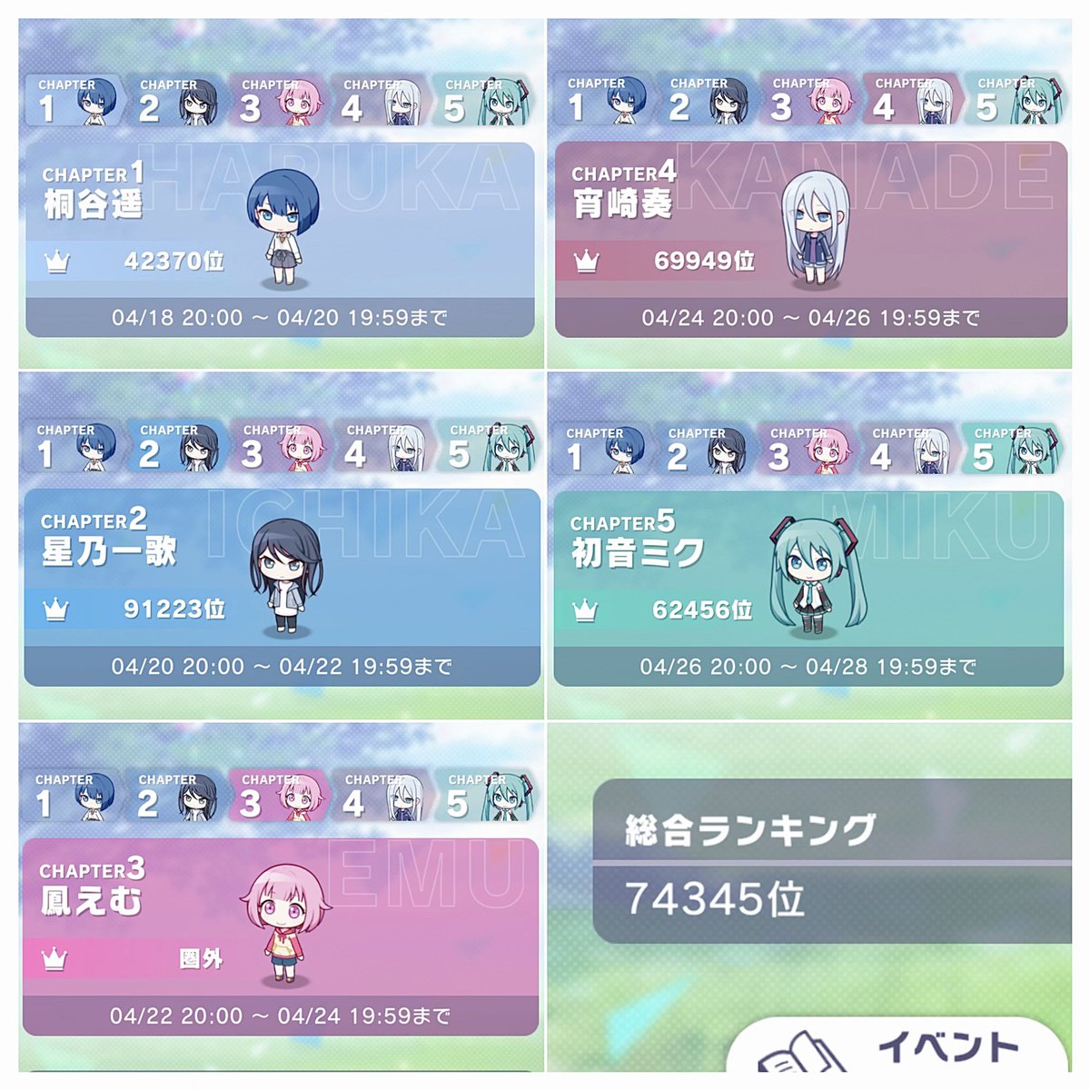 WLイベントお疲れ様でした！🍵
全然走ってないけど載せます