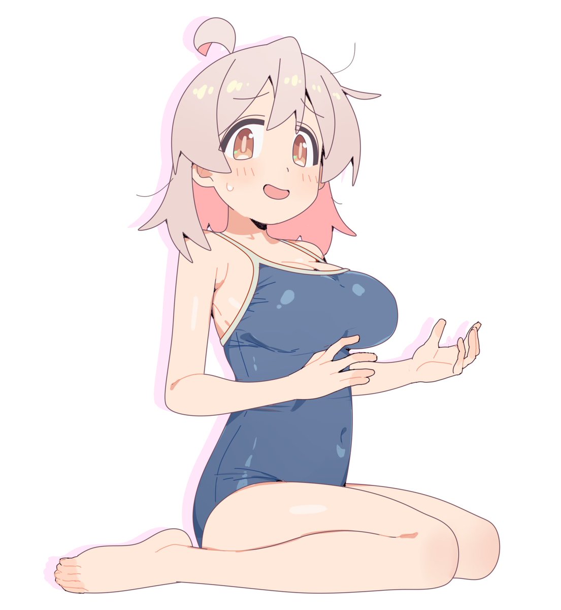 お薬を飲んだまひろちゃん
＃おにまいお絵描き
＃おにまいお絵かき