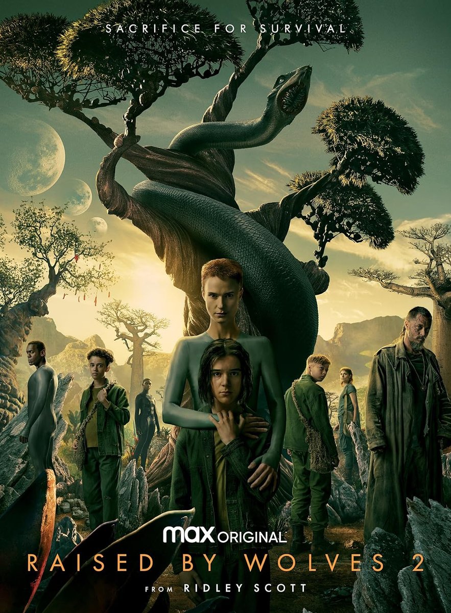 HighlightPlanet's tweet image. This sh-- was brilliant, and has no ending!

Aaron Guzikowski should have never wasted his time with you HBO MAX!  Not to mention the great Ridley Scott. Way to fumble, HBO MAX!

Maximum cancellations!

#RaisedbyWolves #HboMax