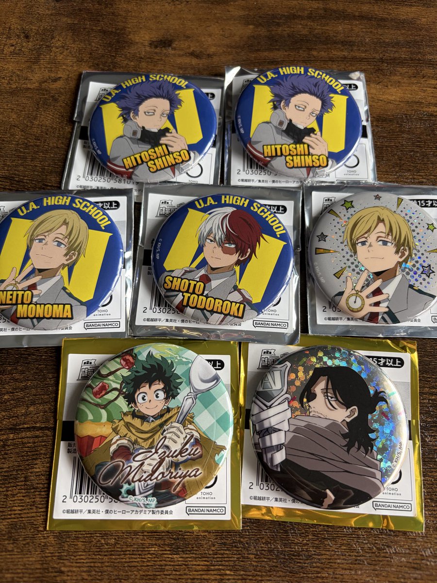 bare_air1225's tweet photo. 【交換】僕のヒーローアカデミア ヒロアカ オープンスクール カップケーキ 缶バッジ

譲→心操 物間 轟 緑谷 相澤

求→爆豪

検索からでもお気軽にお声掛けください。難しいとは思いますが、よろしくお願い致します。 https://t.co/9s4ehowebv