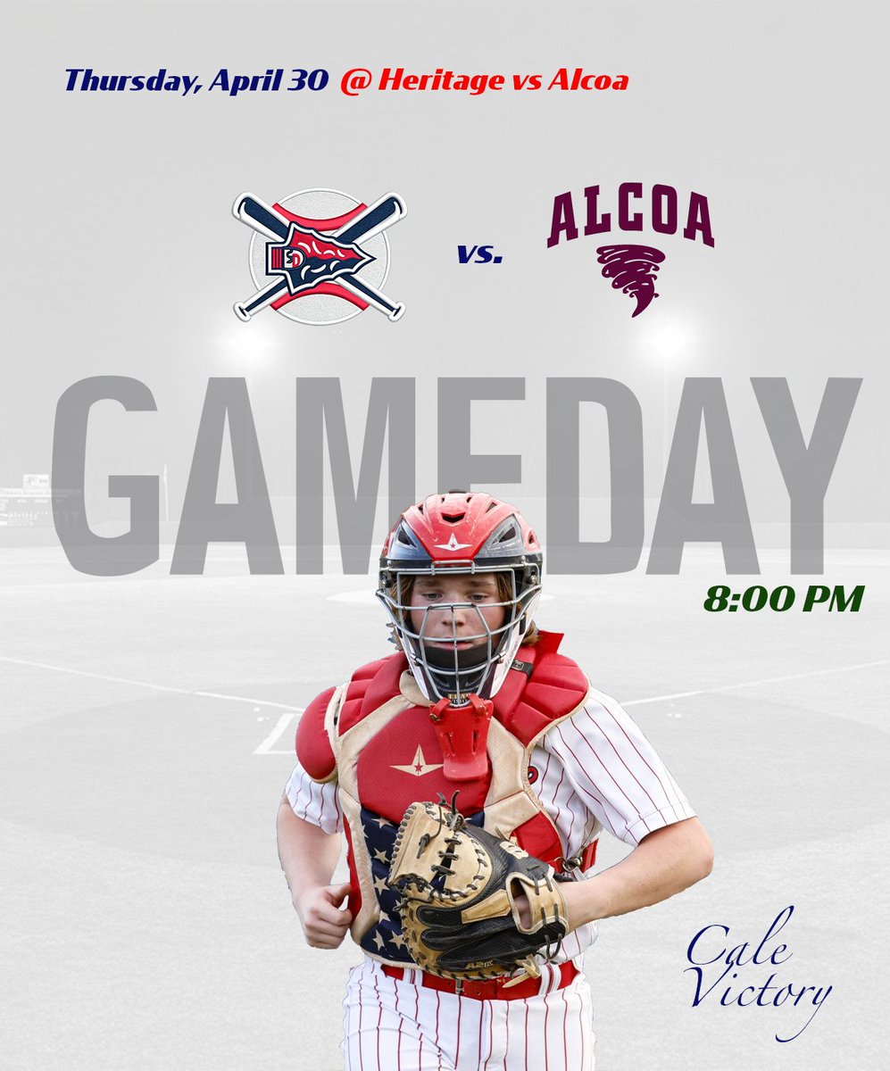 SDbaseballKees's tweet photo. TOURNEY TIME!

#3 Cherokees return to action as we travel over to tournament host Heritage and face off with #2 Alcoa!

First pitch scheduled for 8:00 pm!

#Brotherhood #GoKees #SouthKnox https://t.co/PnpqkzaXiR