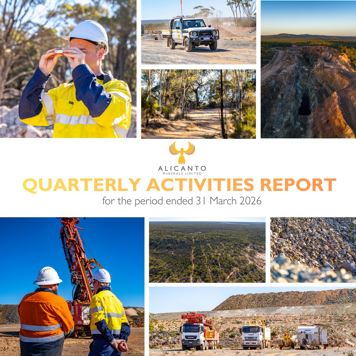 Highly successful quarter for Alicanto Minerals, marked by the completion of the Mt Henry acquisition, a major drilling campaign mobilised immediately and a capital consolidation.

Read the full March 2026 Quarterly Activities Report here: lnkd.in/gfuWGchy