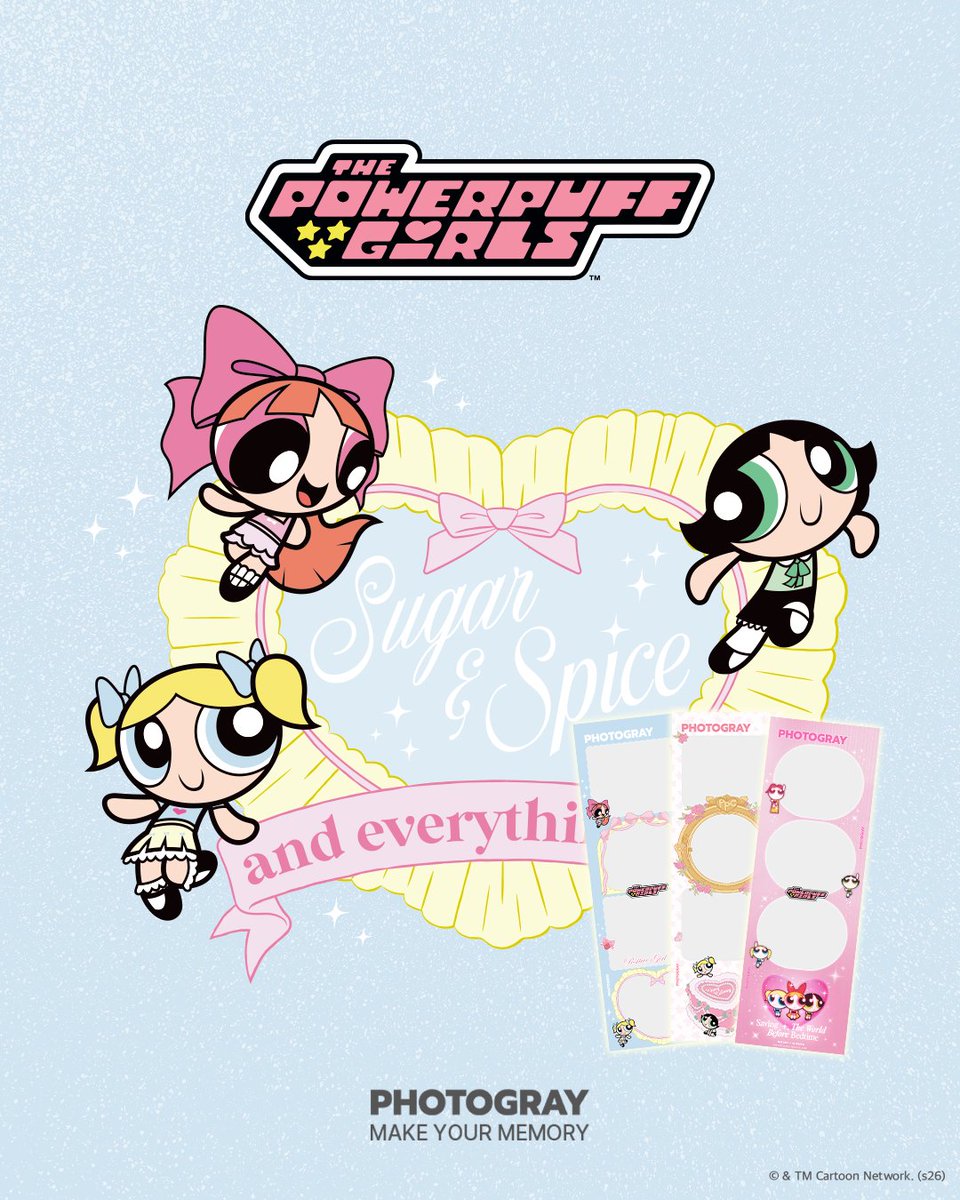 photogray_kr's tweet photo. [PHOTOGRAY - The Powerpuff Girls Edition]

˚₊‧ ୨ 𓆩 Sugar, Spice, and Everything Nice  𓆪 ୧ ‧₊˚

4/30(목) ~ 7/30(목)까지 전국 포토그레이 매장에서 파워퍼프걸 프레임을 만나보세요!

Make Your Memory, PHOTOGRAY

#파워퍼프걸 #ThePowerpuffGirls #포토그레이 #photogray #Blossom #Bubbles #Buttercup