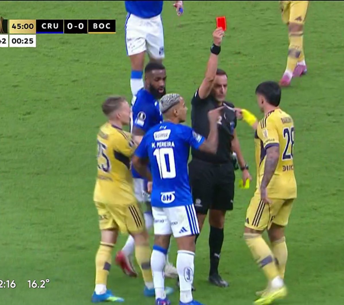 la12tuittera's tweet image. ❓¿Opiniones sobre la influencia del árbitro uruguayo ESTEBAN OSTOJICH en la derrota de #Boca?