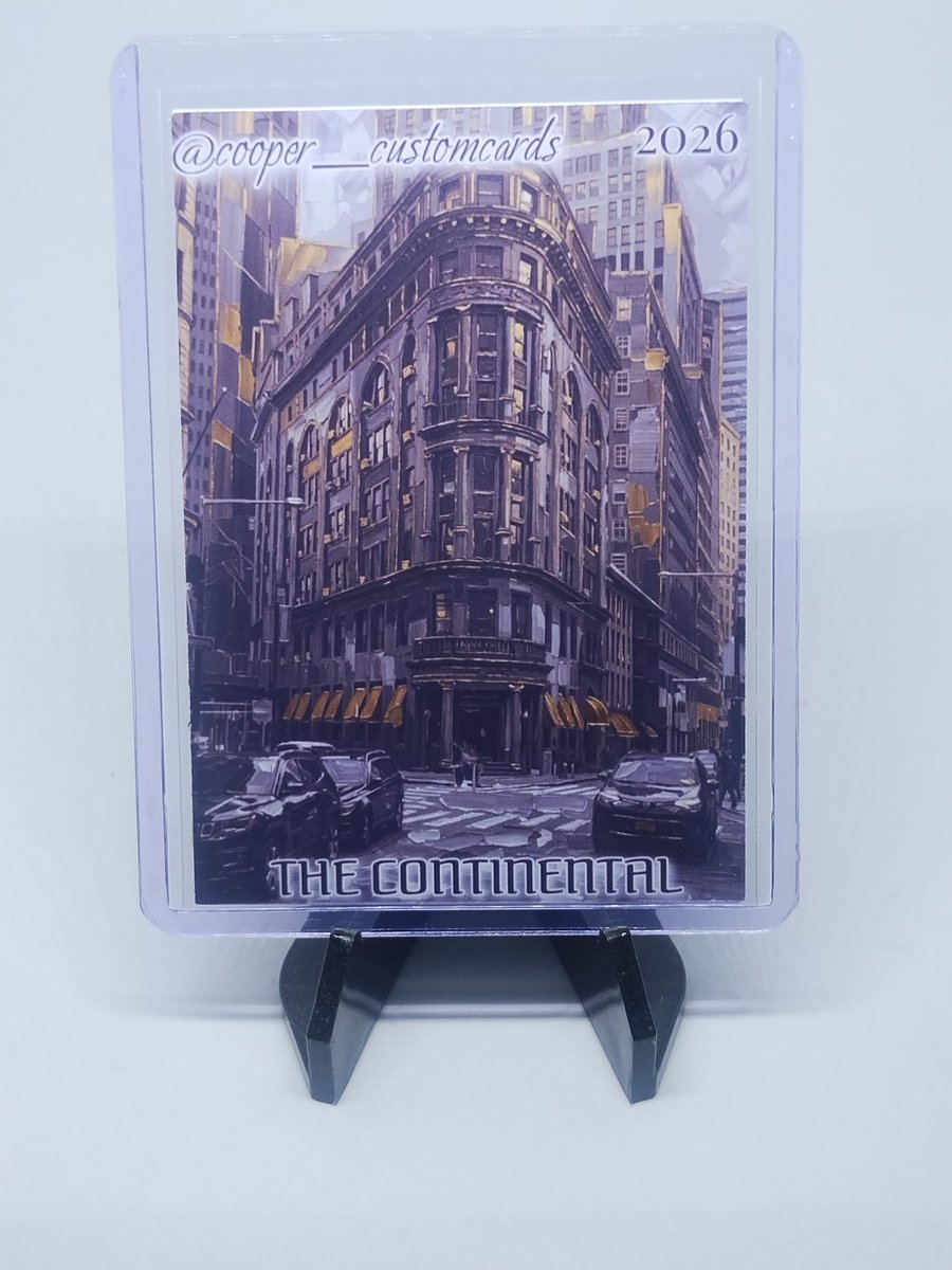 cooper_customs's tweet image. #johnwick #continental #hitman #thehightable