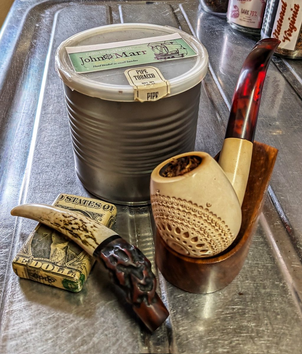 Fahrenheit916's tweet image. とりあえずワンボウル
#パイプ #pipe #pipesmoking