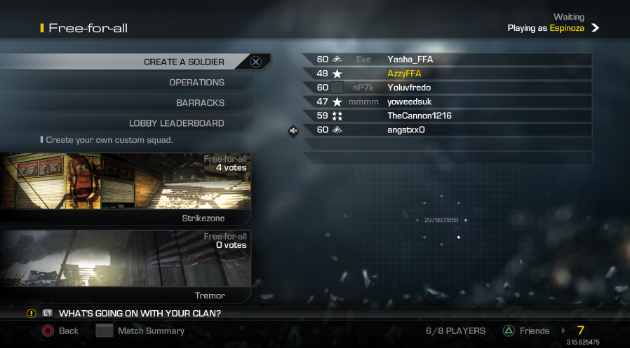 AzzyFFA's tweet photo. Search Ghosts FFA!!! (PS4/5) https://t.co/62X2Umd1RQ