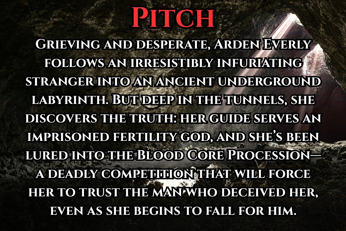 kcdunfordbooks's tweet image. 🖤LURE ME DEEP🖤 
Grieving and desperate, Arden follows a stranger into an ancient subterranean ritual. But what’s worse than becoming a fertility god’s bride? Falling for the man who tricked her into it.
⚡️Romantasy 
🥊Punch first, kiss later 
👫Dual POV
#questpit #W #A #RF #DF