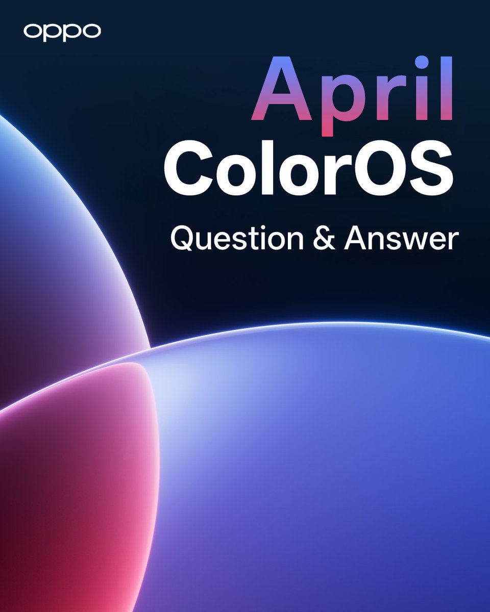 colorosglobal's tweet image. Your #ColorOS questions, answered.
Check out the full FAQ here community.oppo.com/thread/2104086…

#OPPOColorOS16 #MoreColorEveryMonth