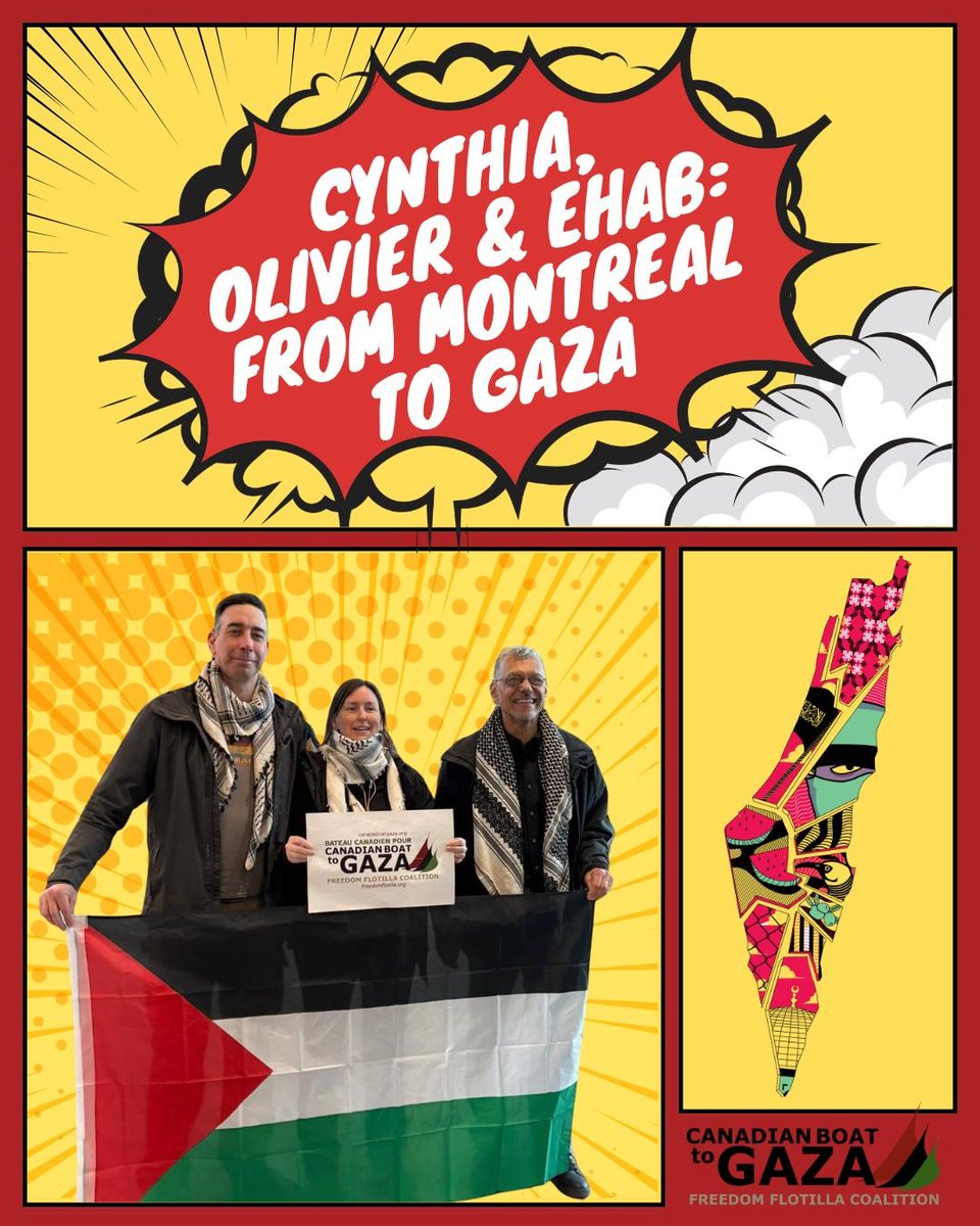CanadaBoatGaza's tweet image. SUPPORT THE MISSION: Join us by raising your voice and calling for #justice, for #humanrights, to wake up the conscience of humanity and help #BreaktheBlockade. 
Support CBG #PERSEVERANCE and the #Gaza #FreedomFlotilla Coalition @GazaFFlotilla financially: donate at