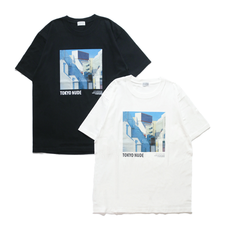 BIN__official's tweet image. 『TOKYO NUDE』T-shirt &amp;amp; Tote bag

移ろう都市の「いま」をアートとして纏う、特別な一枚。視覚と詩が交差する、限定アートピースです。

x.gd/XHQMt

#安藤瑠美
#BINnakameguro 
#中目黒