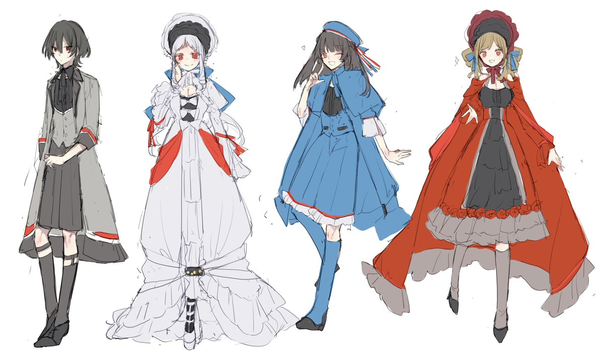 める✧鉄道擬人化 tweet media