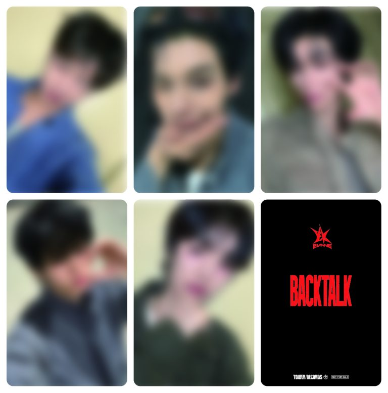 タワ渋kpop】 ／ #EVNNE 1st Single [Backtalk] 5Fにて販売中
