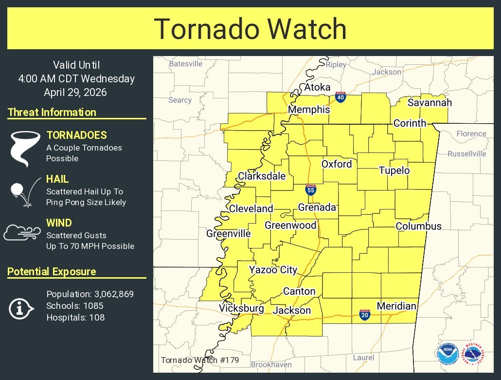Lafayette County EMA tweet media
