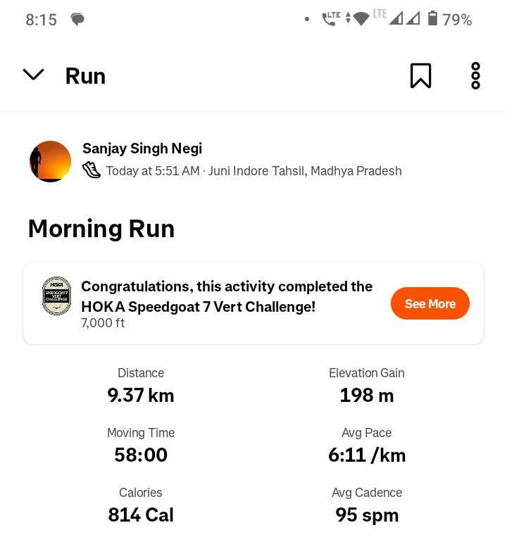 hrsanjaynegi's tweet photo. #GoodMorning Everyone from #Indore ๐ keep Moving ๐#WednesdayVibe #Run https://t.co/PmG8qk5AME