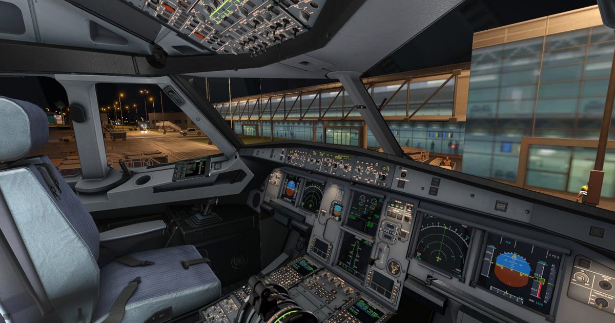 Boeing747F's tweet photo. I really liked the AEP V2 plugin; it gives X-Plane 12 a really nice upgrade, especially on recently wet terrain. #toliss #xp12 #xplane12 #xplane https://t.co/LeLdpgyyrQ