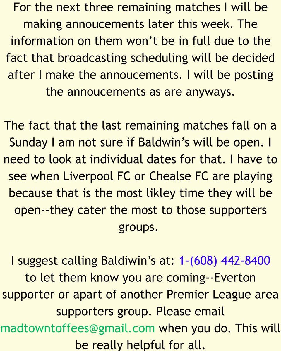 madtowntoffees's tweet photo. This will be one of many this week. I’m doing all of this before my trip to the UK. Please read in full. I’m not repeating this again—I don’t care if I come off as gobby or burn bridges. I’m just bloody tired of this. https://t.co/Gev1T9bQr7