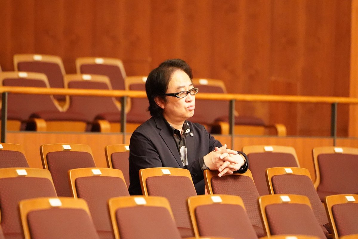 TKWOJapan's tweet photo. ただいま東京芸術劇場にて第173回定期ゲネプロ中！
ダフクロ編曲者の大橋晃一さんにもお越しいただいています！
スダーン×TKWOが贈る、越境の踊り、ぜひ会場でお楽しみください♪
#TKWO https://t.co/6sHssmFz8O