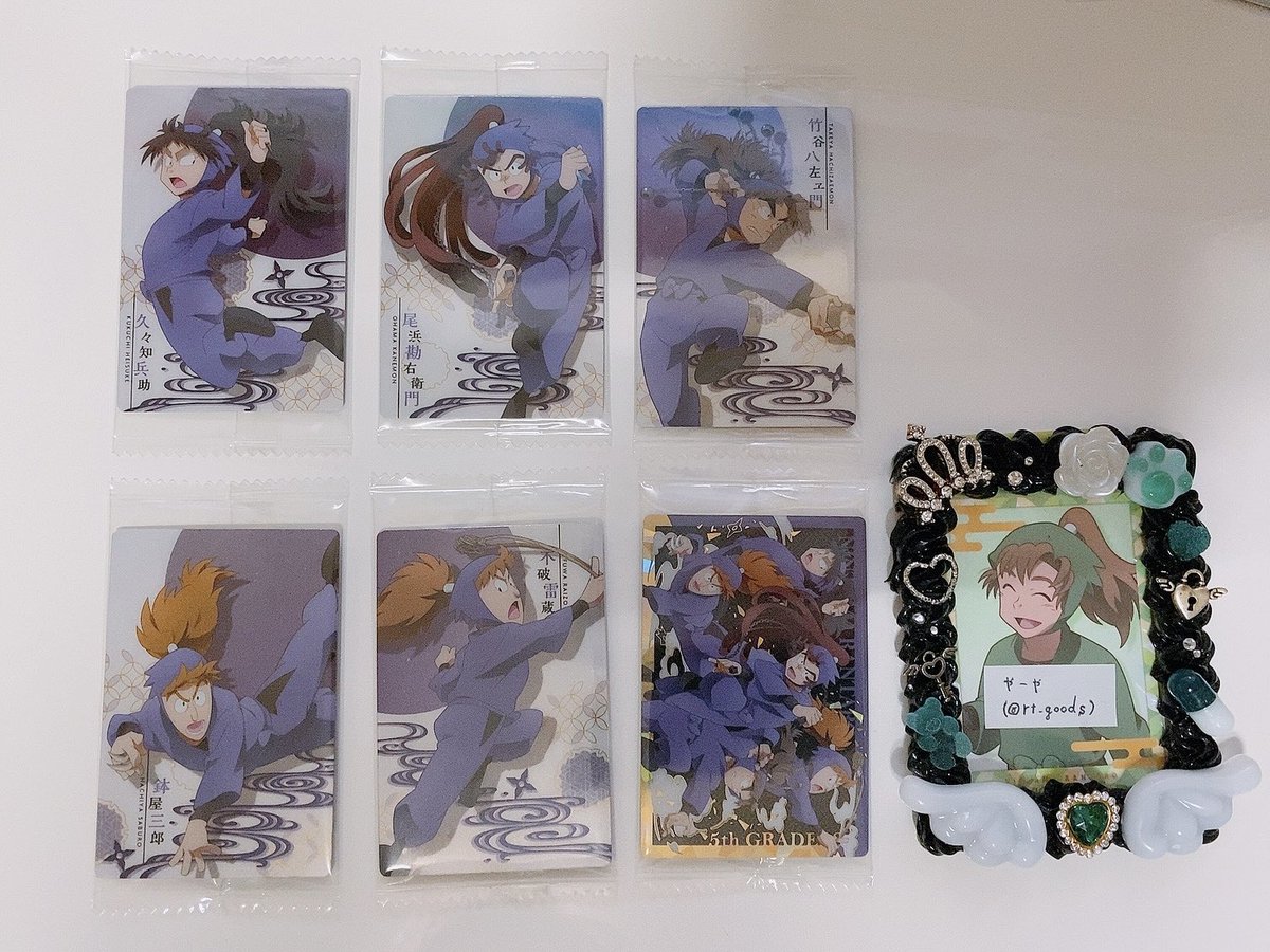 rt_goods's tweet photo. 【譲渡】
忍たま乱太郎　ツインウエハースの弾

譲：きり丸、土井、利吉、久々知、尾浜、竹谷、鉢屋、不破、五年生、雑渡・諸泉

求：１枚80円+送料 or 異種善法寺(ウエハースの弾or忍服ぱしゃこれor忍服スナマイ)

お気軽にお声掛けください！ https://t.co/lTOR61vKfr