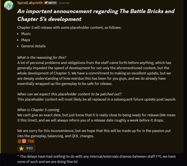 The Battle Bricks News tweet media