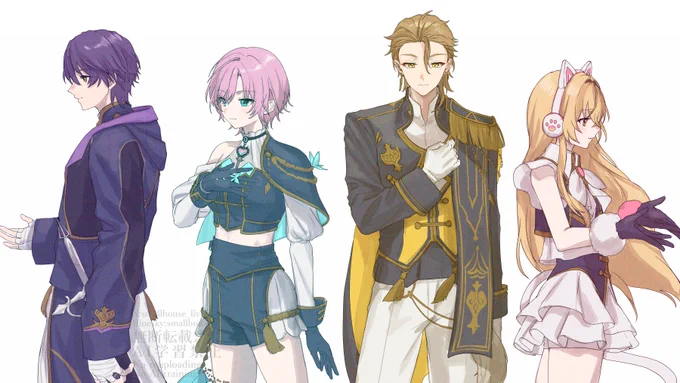 前描いたものだけど!8周年おめでとう