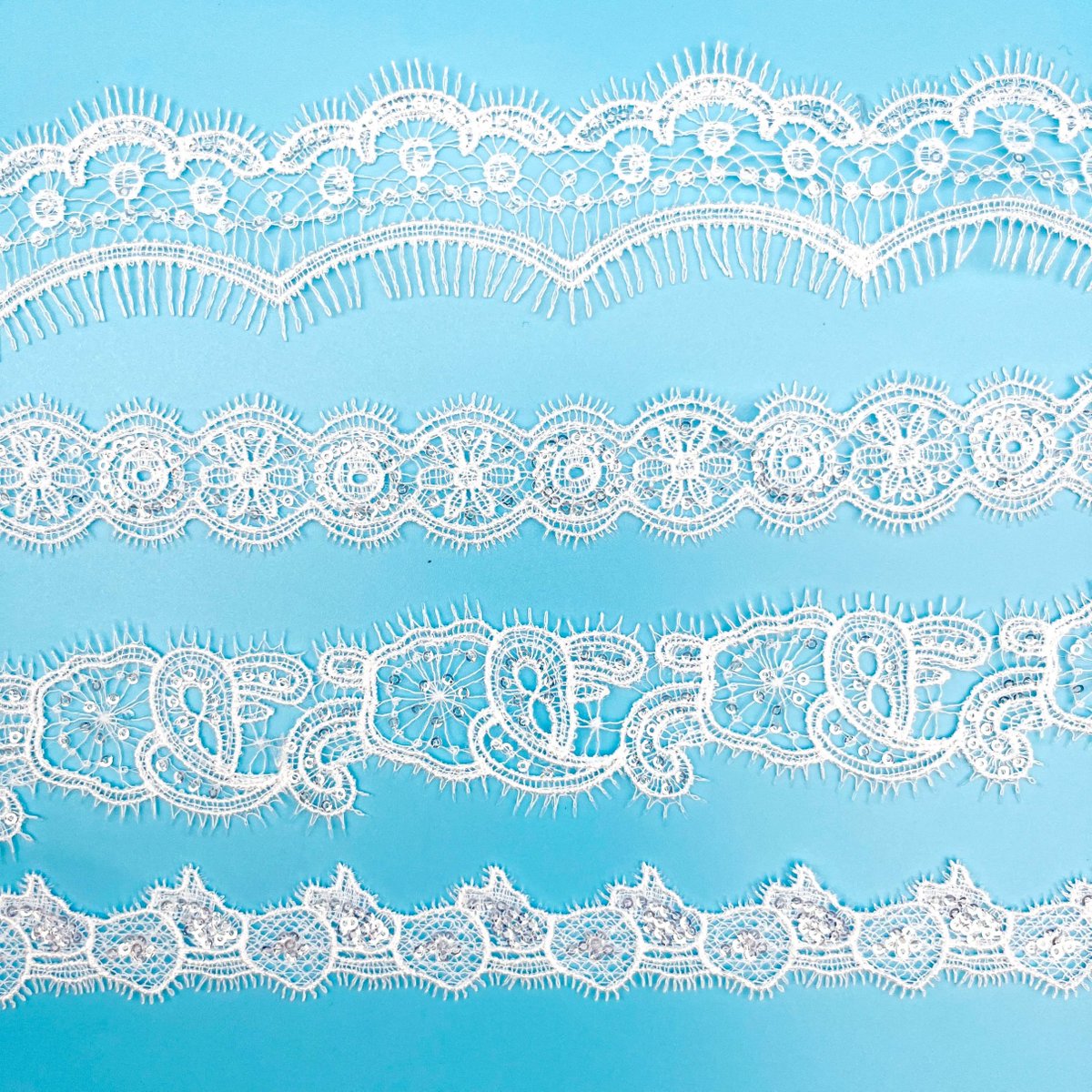 IndustrySw94466's tweet image. Elegant black &amp;amp; white embroidery lace trim – polyester+cotton, breathable &amp;amp; wrinkle-resistant. 2–5cm widths, perfect for dresses &amp;amp; weddings. MOQ: 3k yards/color. DM or visit swell-industry.com. #lace trim #fashionwholesale #b2b #garmenttrim