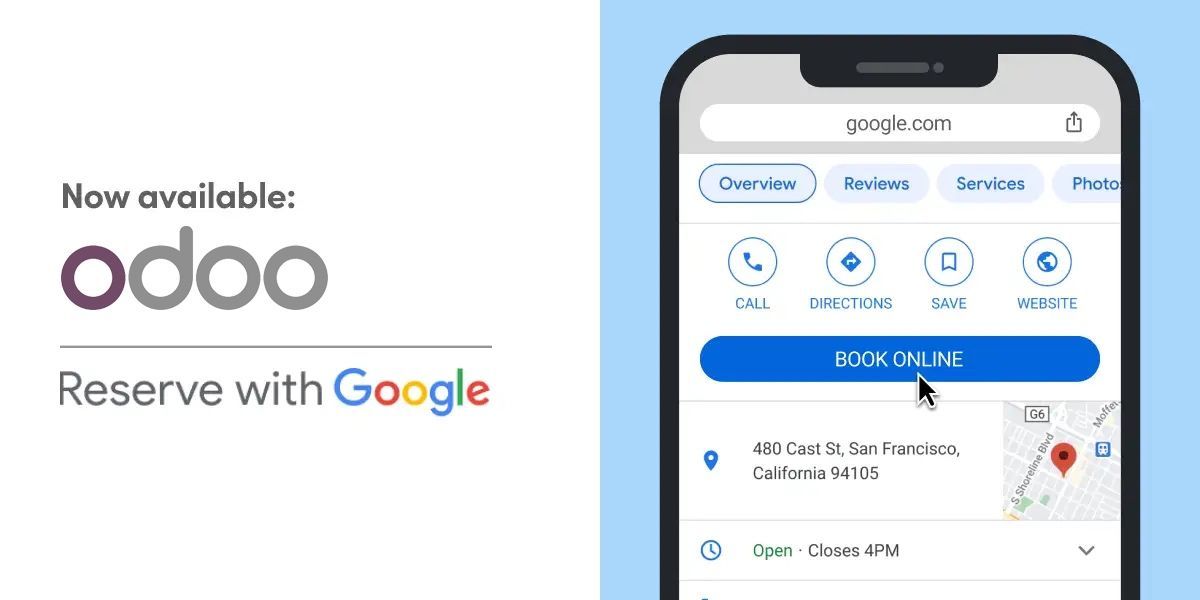 Good update for hospitality teams using Odoo. Spotted via <a href="/wtastenhoye/">Wynand Tastenhoye</a> from #Odoo: Google table booking integration is now live.

#Hospitality #RestaurantTech