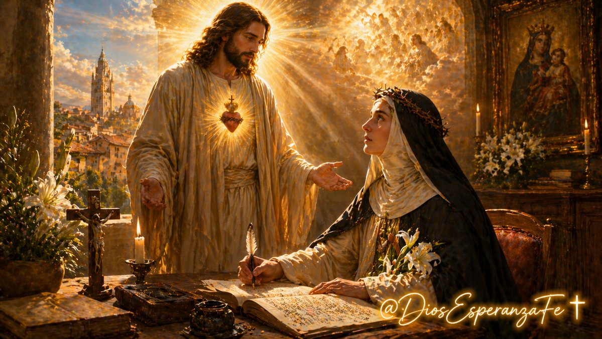 DiosEsperanzaFe's tweet image. #Catalina no fue poderosa según el mundo, pero su amor por #Cristo fue tan profundo que no pudo quedarse en silencio. En medio de divisiones, levantó su voz con valentía, llamando a la conversión incluso a quienes tenían autoridad. Su vida nos recuerda que la ..🧵

#Fe #Esperanza