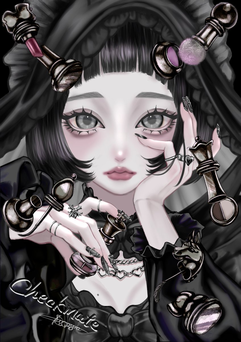 白＝黒 tweet media