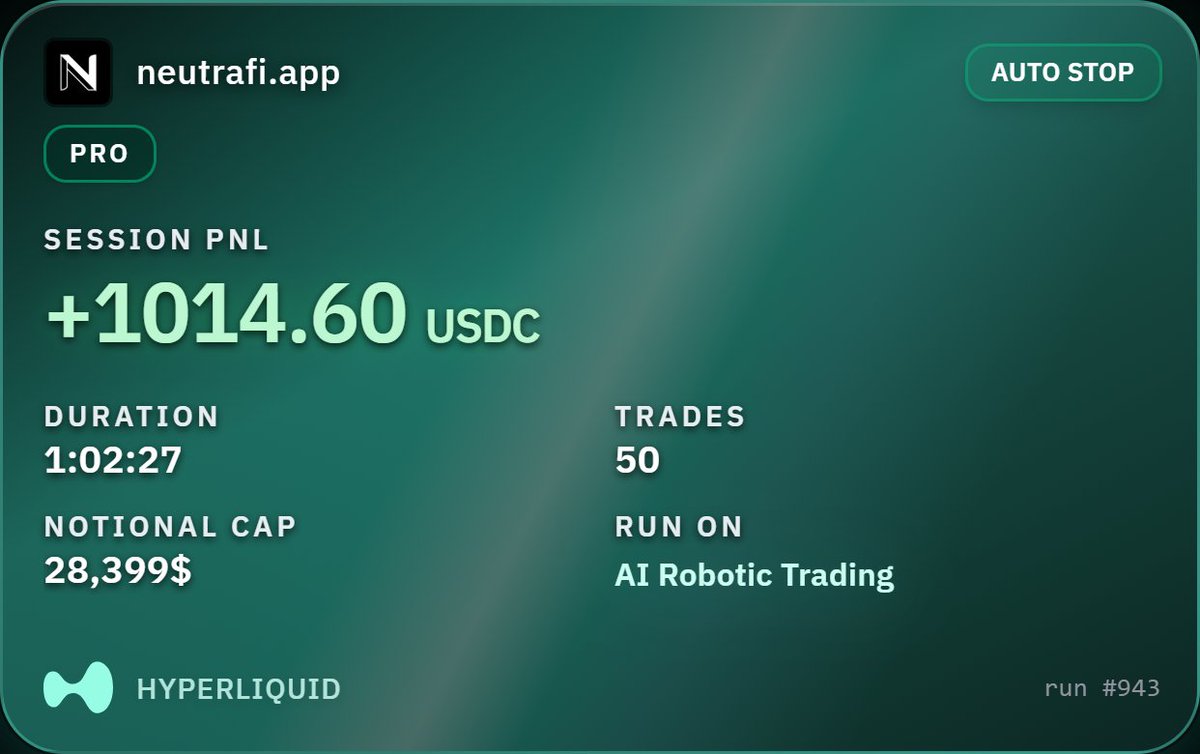 TheScribe_01's tweet photo. @TedPillows What I like about AI trading with perps  is the ability to stay delta-neutral while the bot handles everything. https://t.co/fKrTR1iHV9