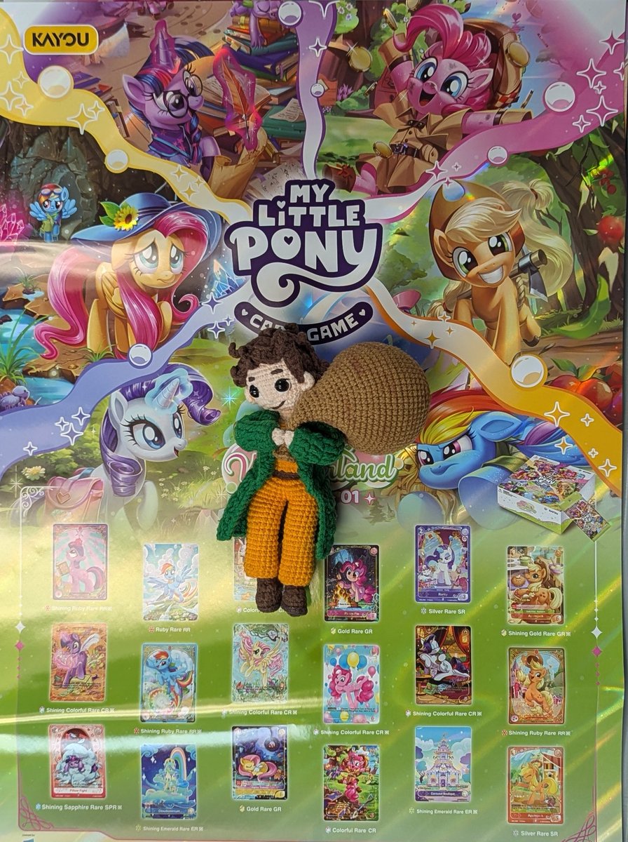 SpankysLoot's tweet image. And PSA about the Starter Decks! They come with decks themed for the pony on the box plus include 3 packs of the Friendship Begins set that are exclusive to these starter decks.

See y'all this weekend.

#kayou #mlp #tcg #friendshipismagic❤️ #fantasywonderland