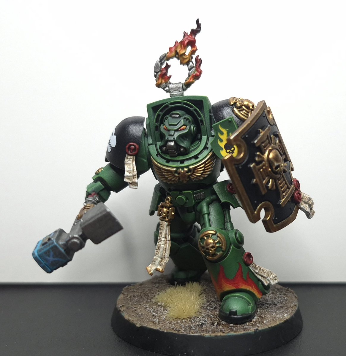 RavenA98626970's tweet image. Progress 24

Salamander assault terminator. No.4

#warhammer40k #spacemarine #WarhammerCommunity #warhammer40000