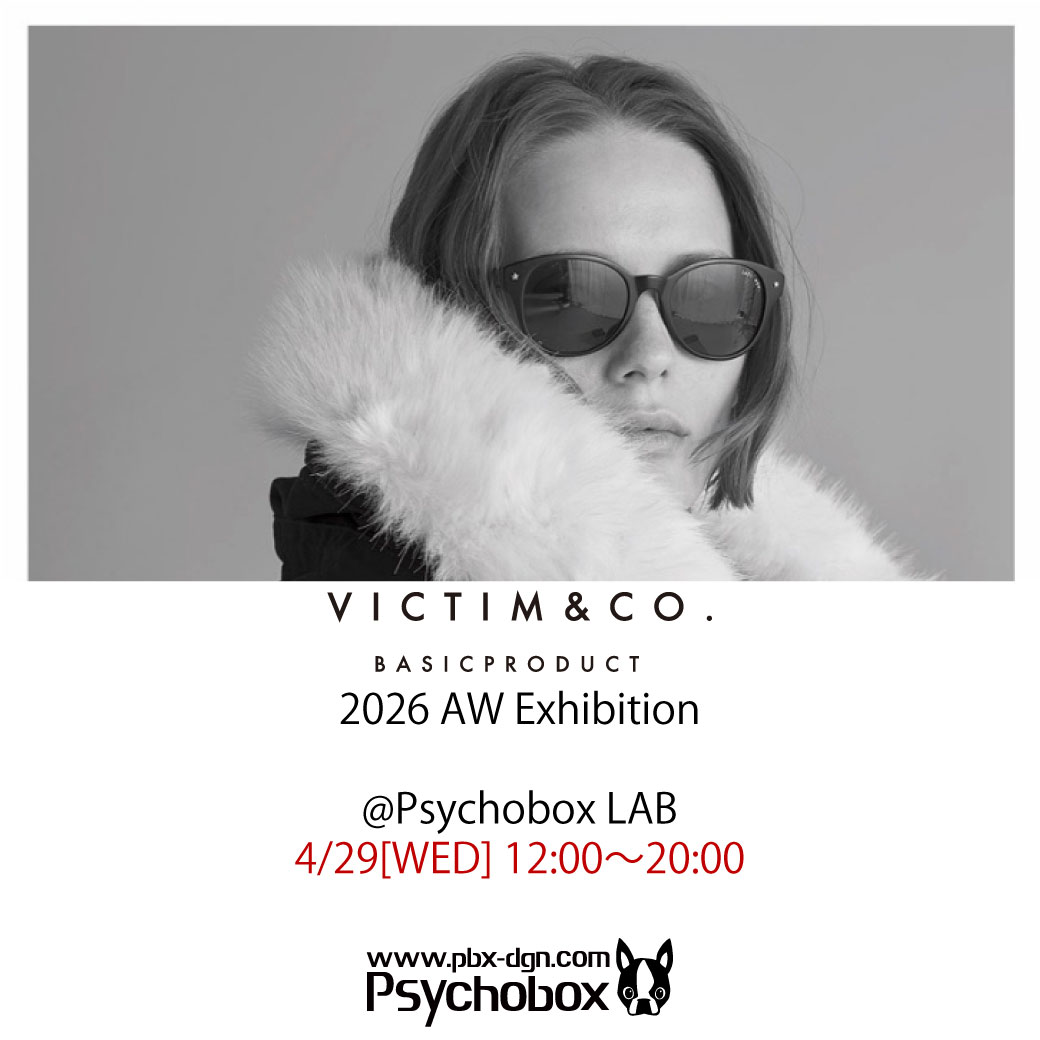 Psychobox_LAB's tweet image. 準備完了🚩VICTIM ’26 AW
※予約開始はしばらくお待ち下さい。

VICTIM ’26 AW サンプルをPsychobox LAB店頭で4月29日(水)に展示しています。
※当店での着用画像は5月4日(月)に掲載予定です。
・
#VICTIM #victimandco #ヴィクティム
#Psychobox #サイコボックス #PsychoboxLAB
#2026AW
